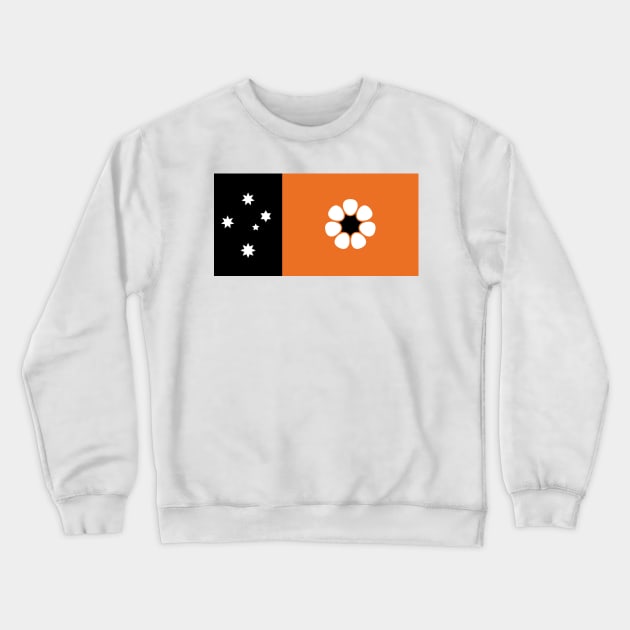 Northern Territory Crewneck Sweatshirt by Wickedcartoons